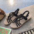 Wholesale Rope Sandals Summer Beach Sandals Girl′s Handmade Rope Sandals